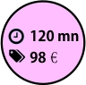 120 mn 98€€