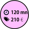 120 mn 210€€