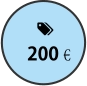 200€€