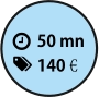 50 mn 140 €