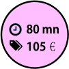 80 mn 105€€