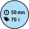 50 mn 70€€