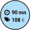 90 mn 108€€