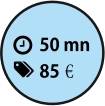 50 mn 85€€