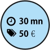 30 mn 50€€