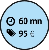 60 mn 95 €