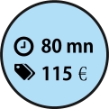 80 mn 115€€