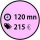 120 mn 215€€