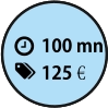 100 mn 195 € 100 mn 125 €