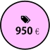 950€€